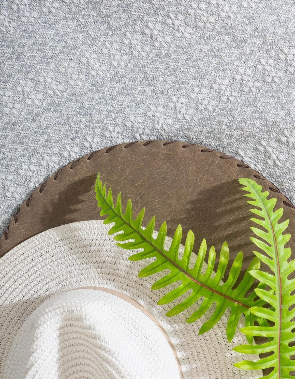 Varol Diamond Serisi Naturel Peştemal Pike Yatak Örtüsü %100 Pamuk