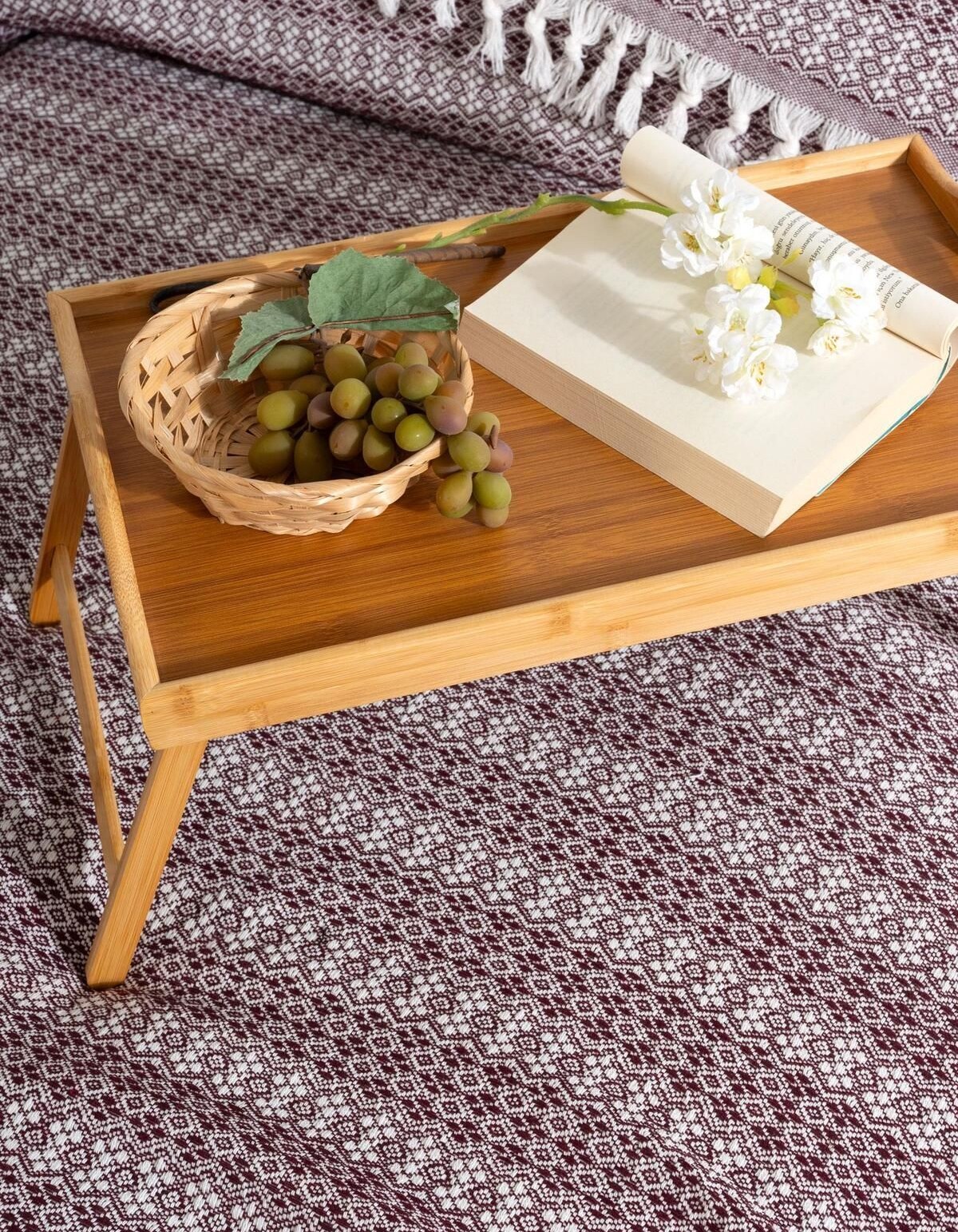 Varol Diamond Serisi Naturel Peştemal Pike Yatak Örtüsü %100 Pamuk