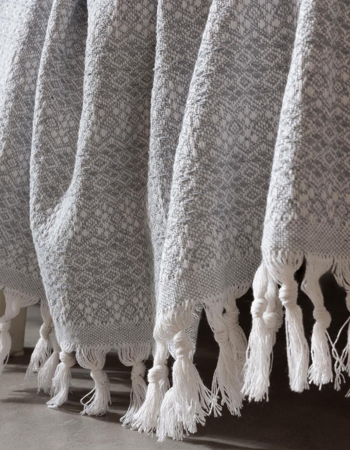 Varol Diamond Serisi Naturel Peştemal Pike Yatak Örtüsü %100 Pamuk