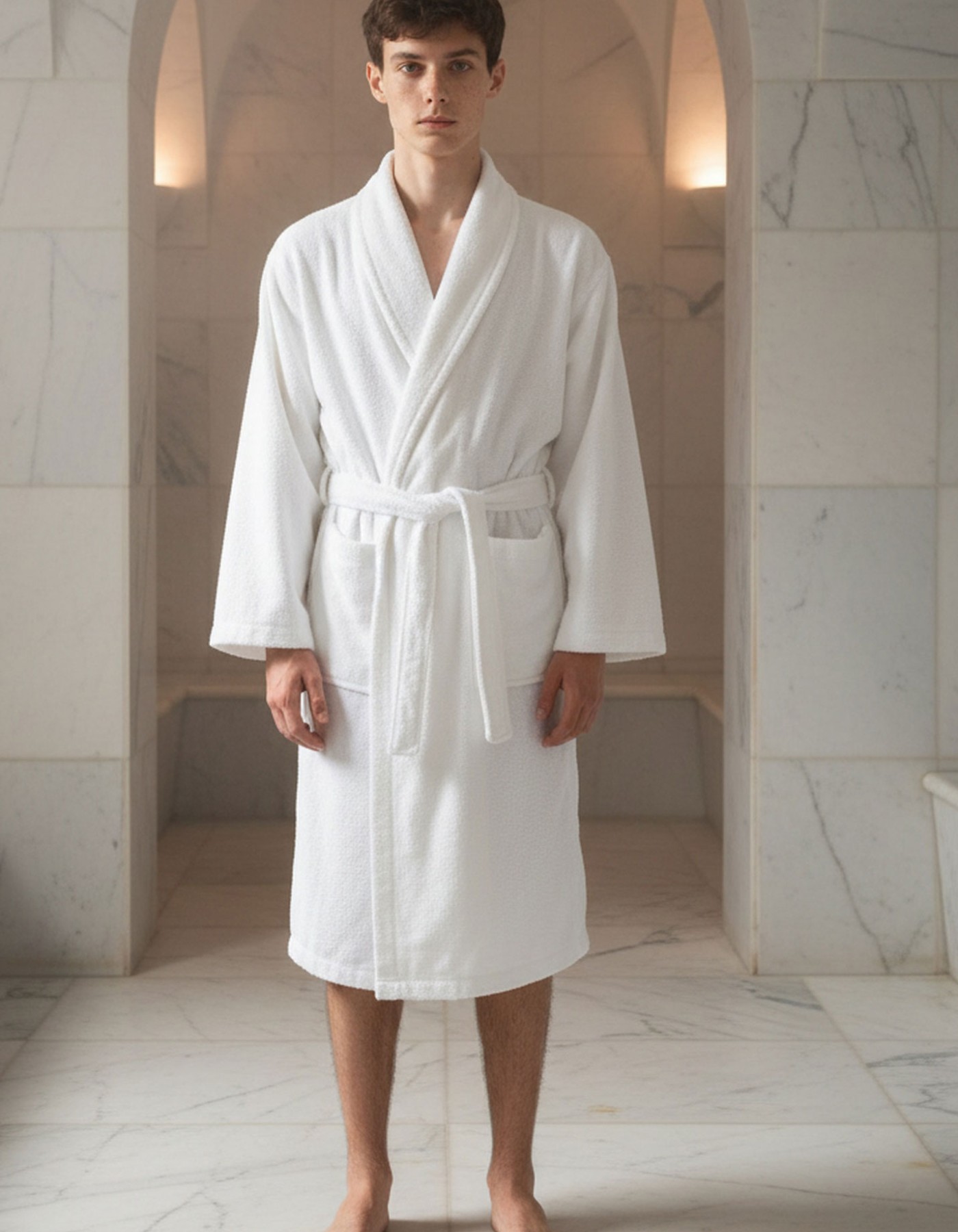 Varol Eros Serisi Bukle Otel Bornozu 1100gr