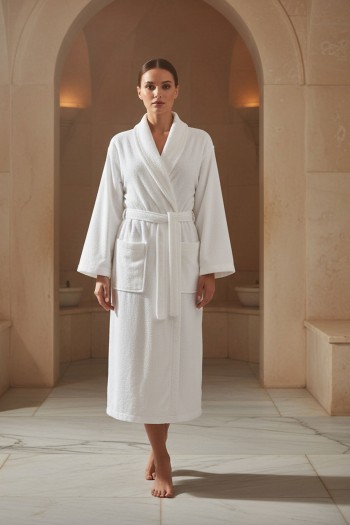 Varol Eros Serisi Bukle Otel Bornozu 1100gr