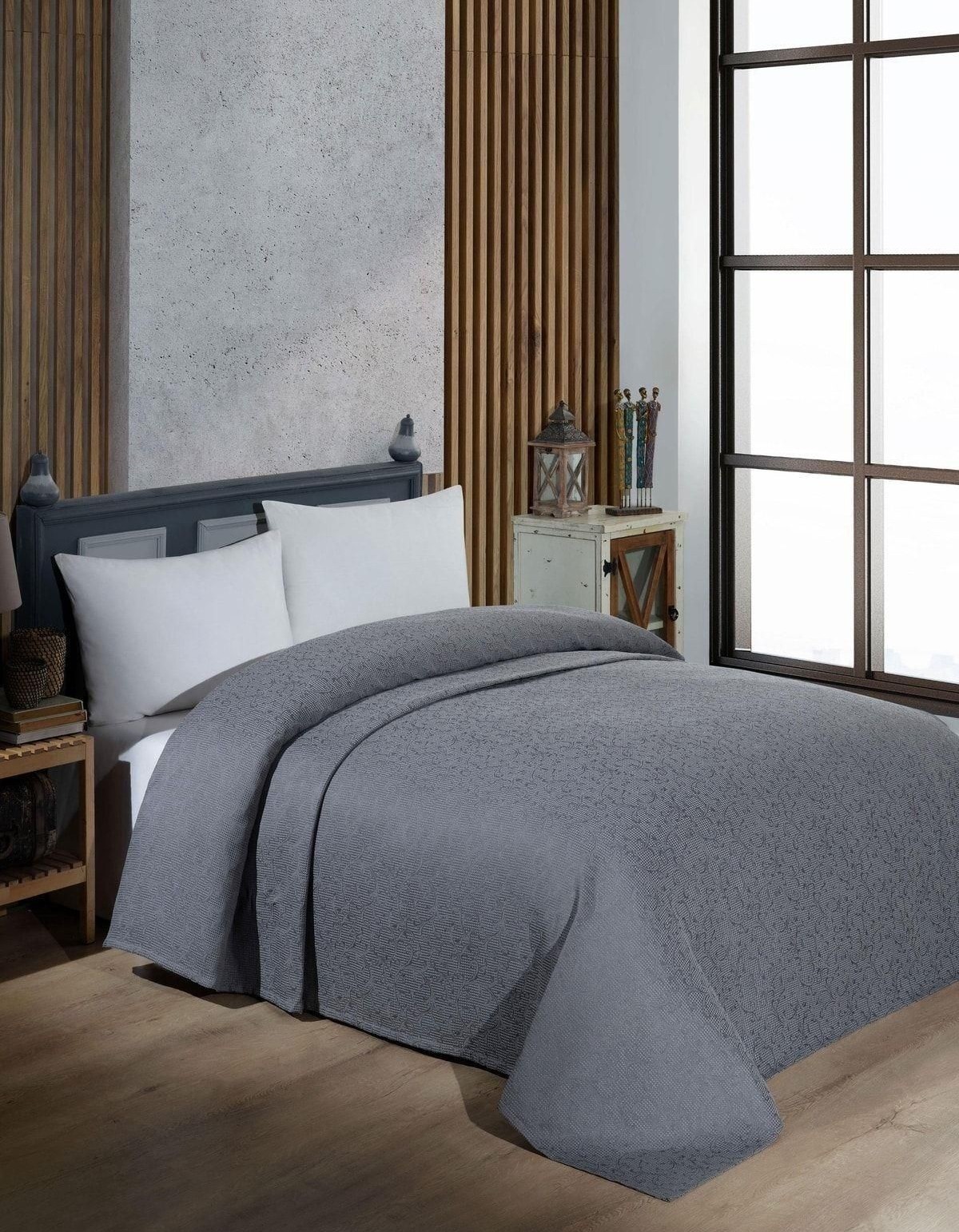 Varol Jakarlı Bambu Tek Kişilik Pike - Sarmaşık