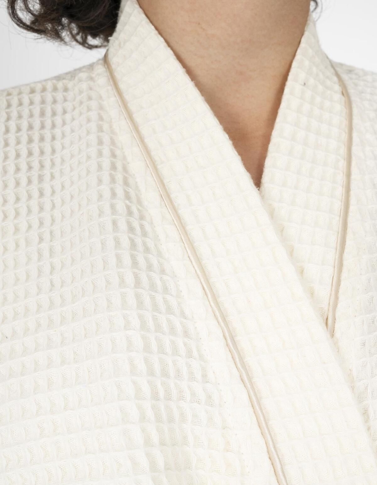 Varol Kaos Serisi Kimono Yaka Pike Bornoz Sabahlık