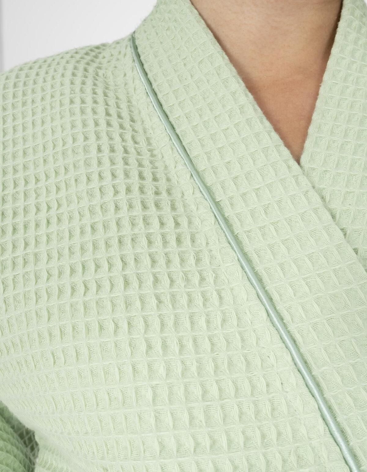 Varol Kaos Serisi Kimono Yaka Pike Bornoz Sabahlık