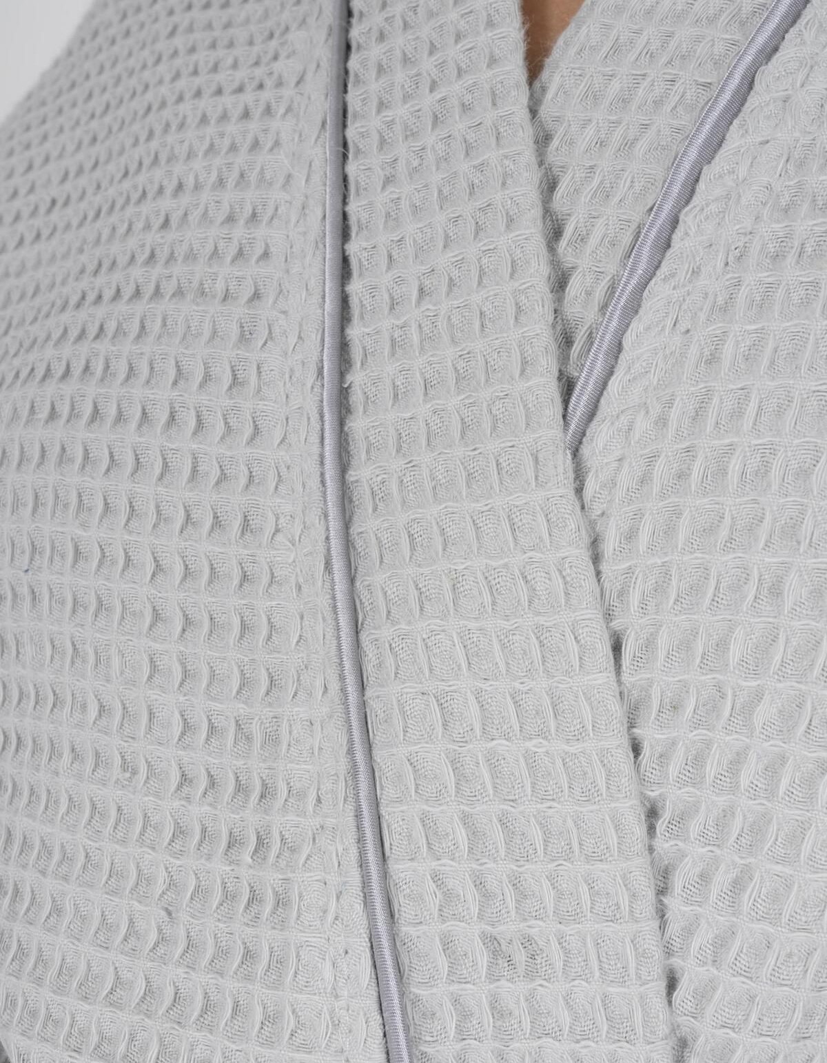 Varol Kaos Serisi Kimono Yaka Pike Bornoz Sabahlık