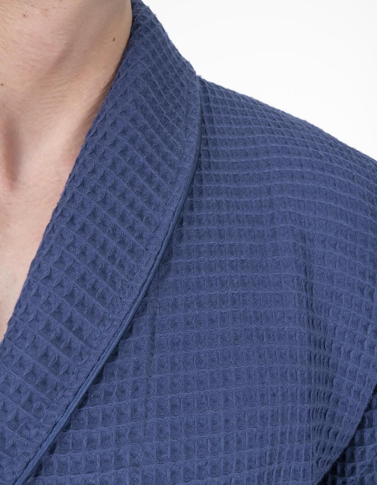 Varol Kaos Serisi Şal Yaka Pike Bornoz Sabahlık