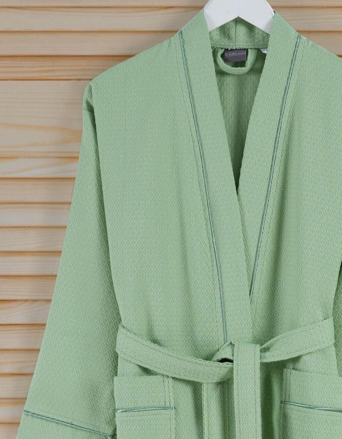 Varol Kaos Serisi Şal Yaka Pike Bornoz Sabahlık