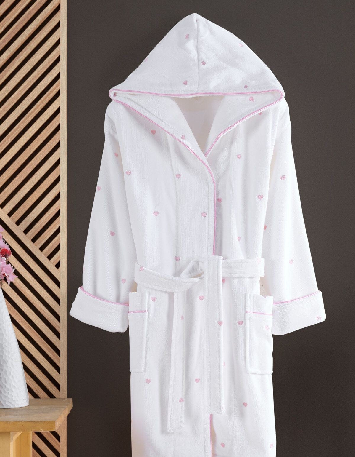 Varol Love Serisi Kalpli Kapüşonlu (Çocuk Bornozu)