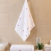 Varol Love Serisi Nakışlı Micro Cotton Banyo Havlu Seti