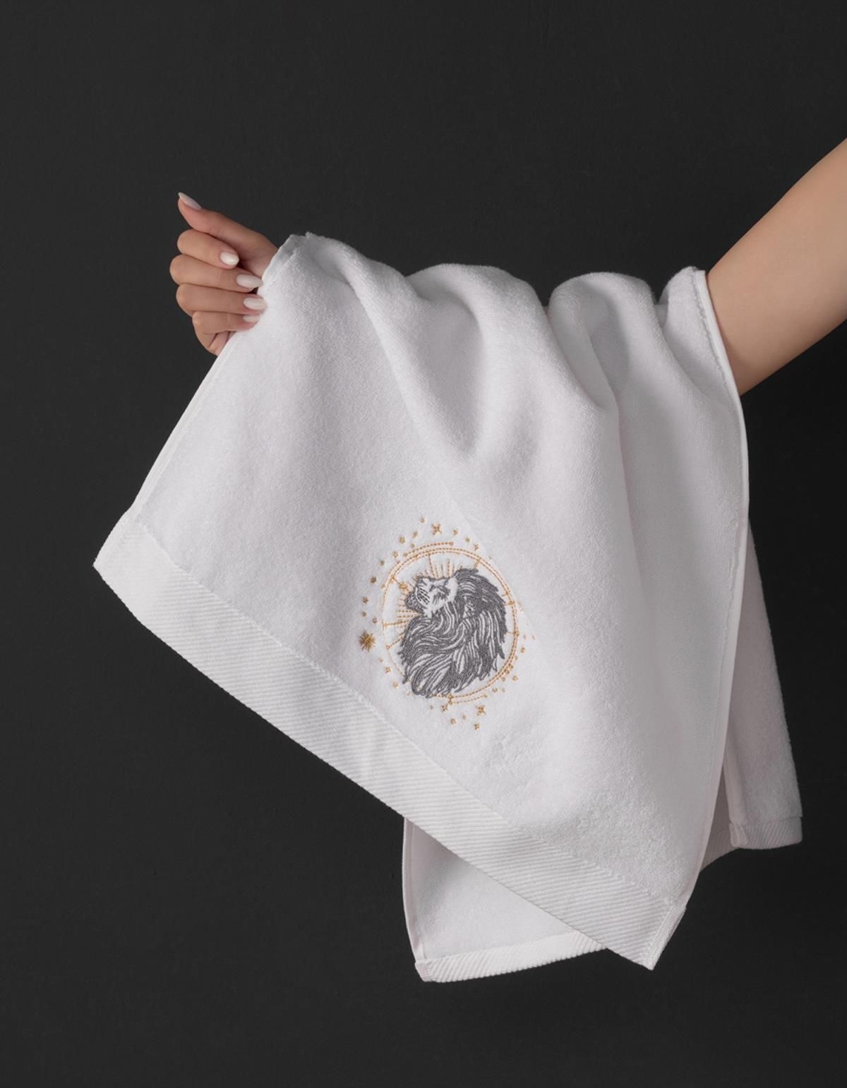 Varol Lüks Microcotton Burç Nakışlı Havlu Seti – Yumuşak & Dayanıklı