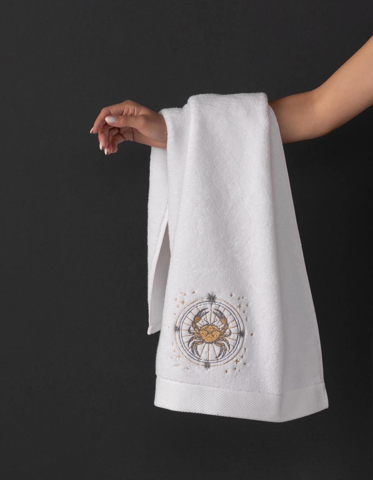 Varol Lüks Microcotton Burç Nakışlı Havlu Seti – Yumuşak & Dayanıklı