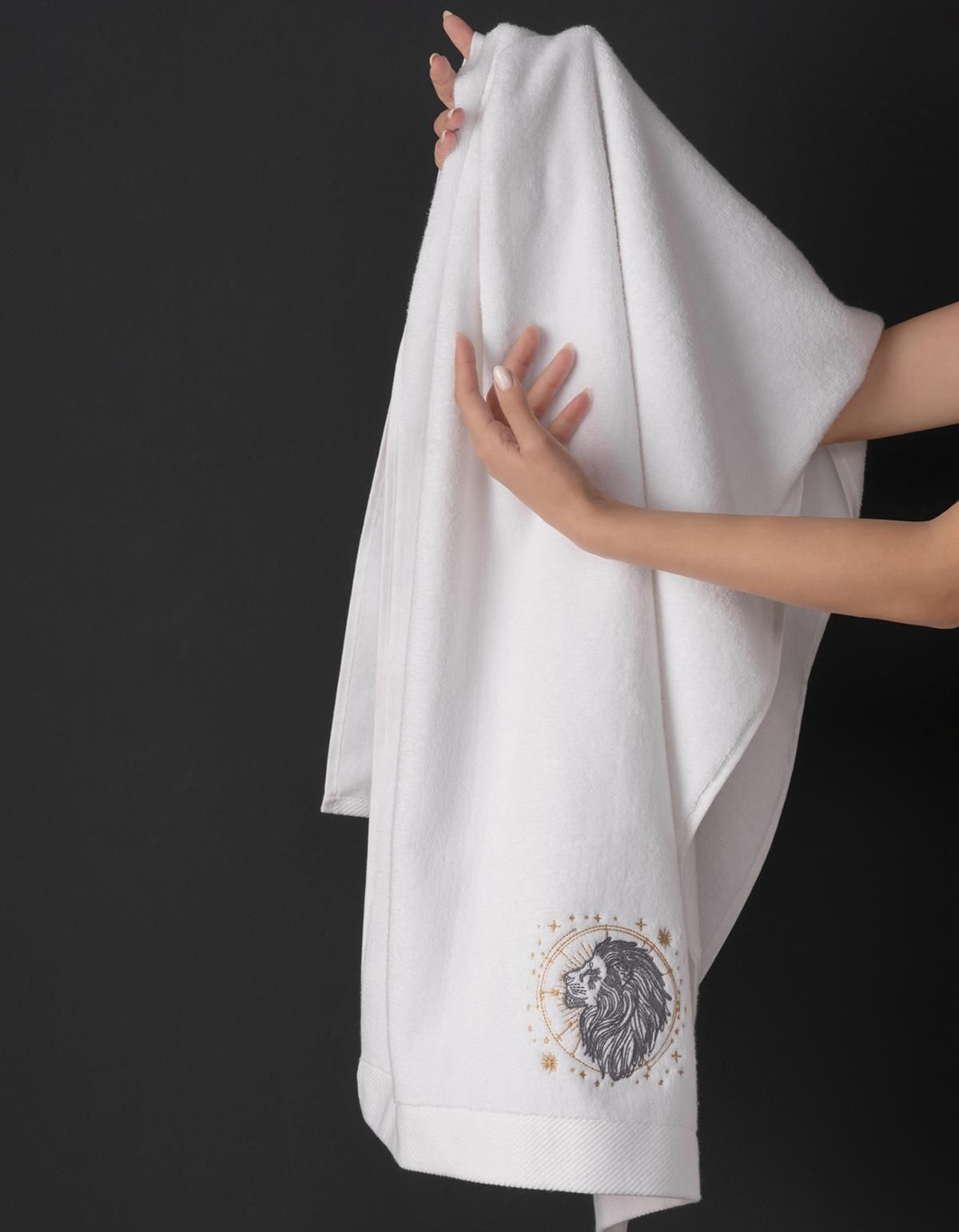 Varol Lüks Microcotton Burç Nakışlı Havlu Seti – Yumuşak & Dayanıklı