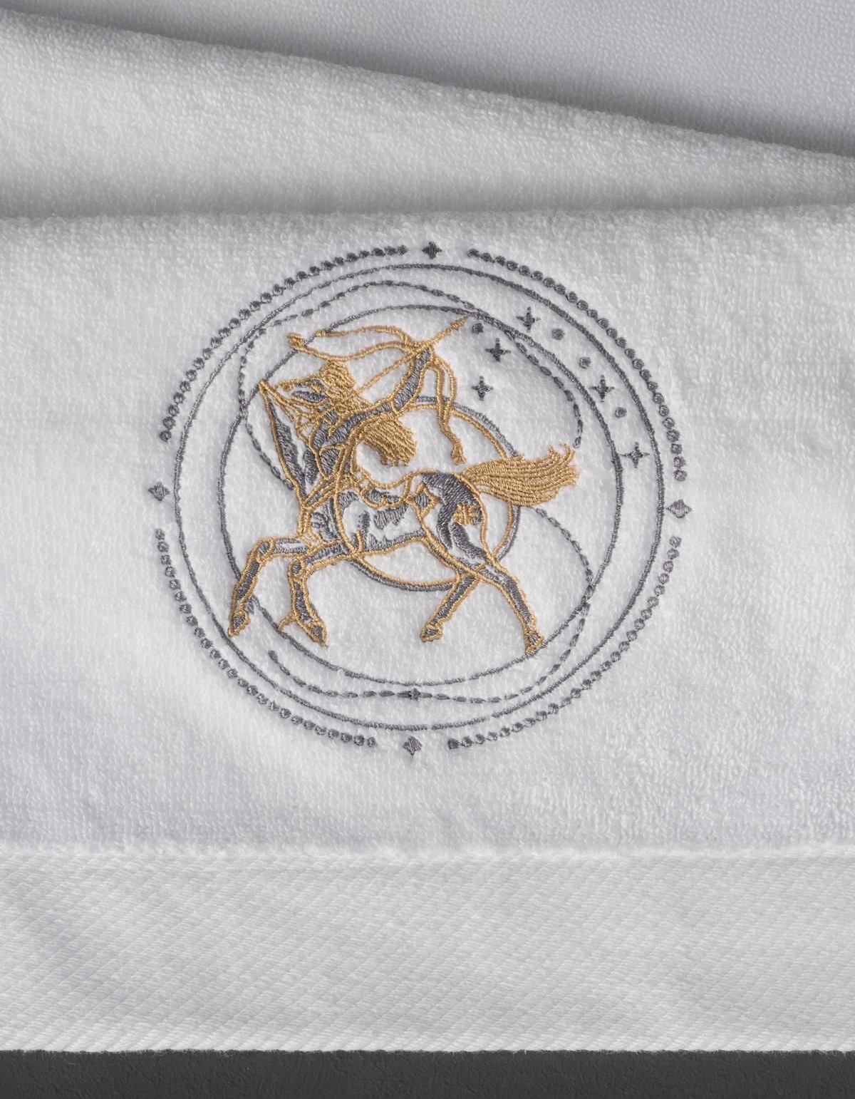 Varol Lüks Microcotton Burç Nakışlı Havlu Seti – Yumuşak & Dayanıklı