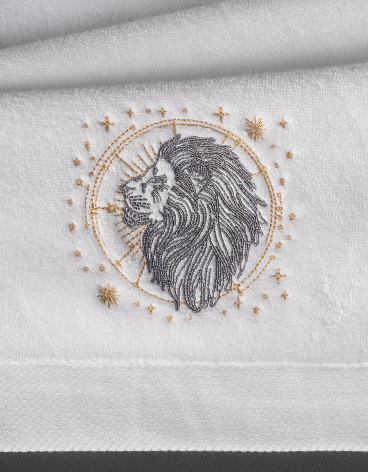 Varol Lüks Microcotton Burç Nakışlı Havlu Seti – Yumuşak & Dayanıklı