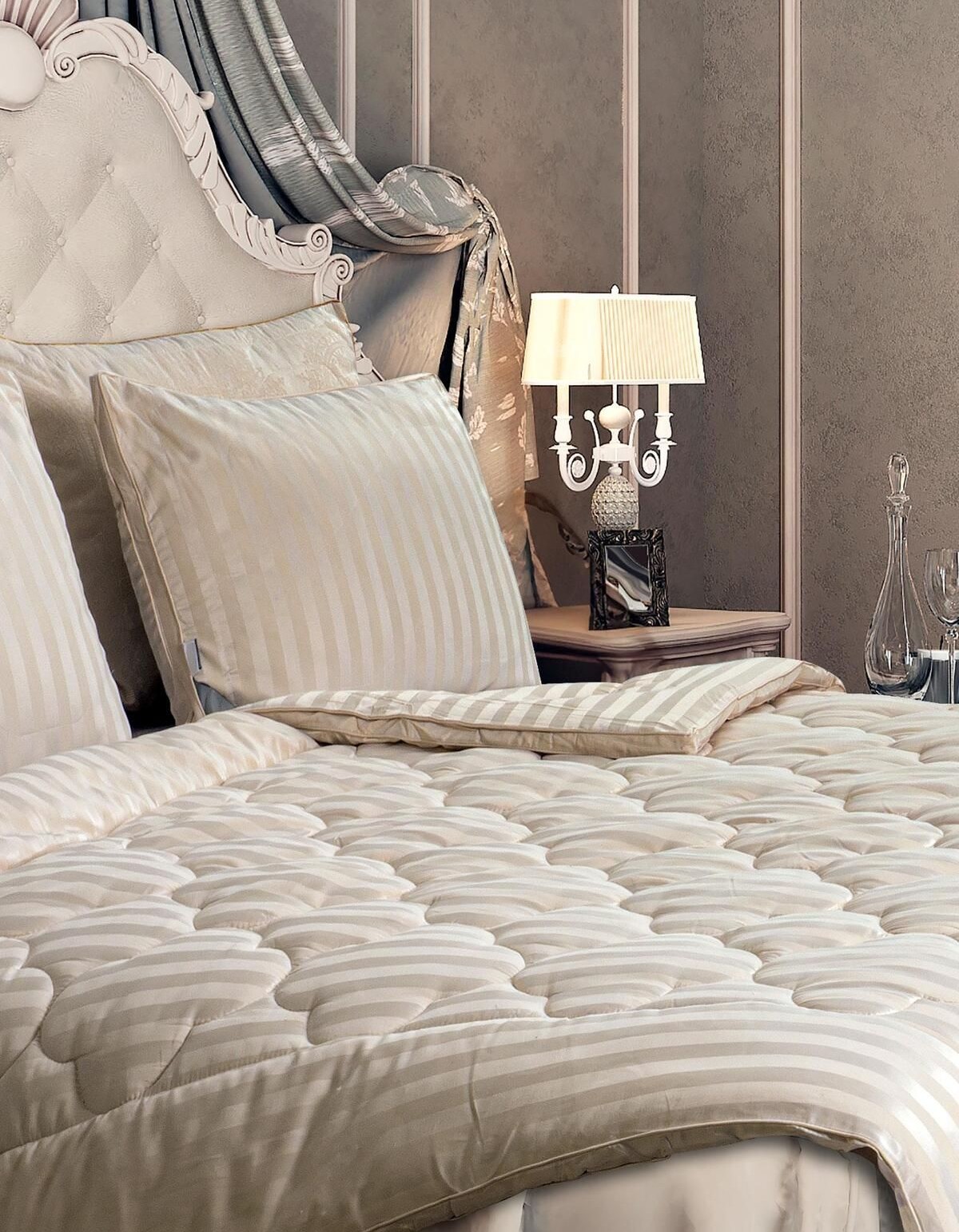 Varol Majesti Yorgan King Size Bej