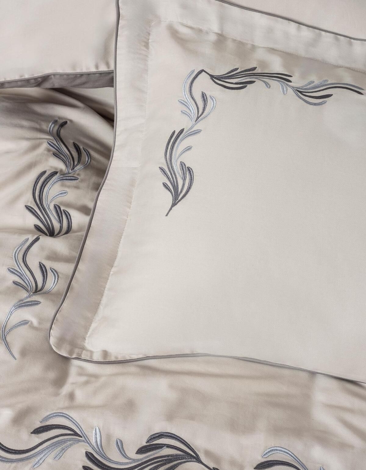 Varol Nakışlı Pamuk Saten Çift Kişilik Nevresim Takımı