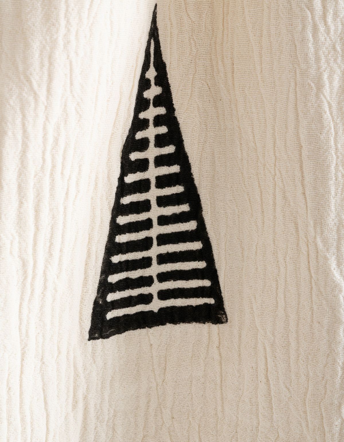 Varol Organik %100 Pamuk Kapşonlu Sabahlık Bornoz Plaj Elbisesi - Piramit