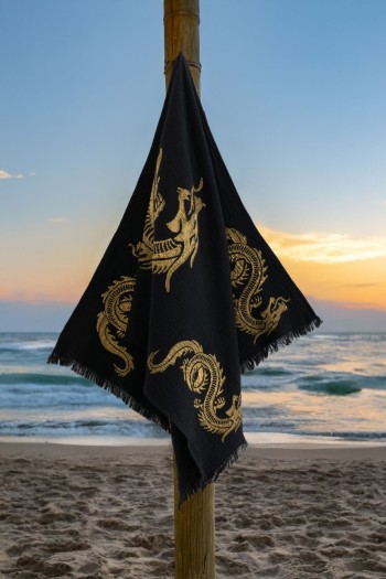 Varol Organik %100 Pamuk Müslin Peştemal - Viserion