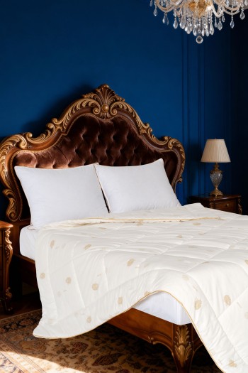 Varol Pure Woll Tek Kişilik Yün Yorgan (155x215 cm) – %100 Pamuk Kılıf | Bez Çantalı