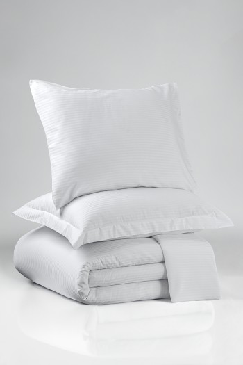 Varol Risus Serisi Tek Kişilik Otel Nevresimi (Yorgan Kılıfı) 160x220 83 Tel