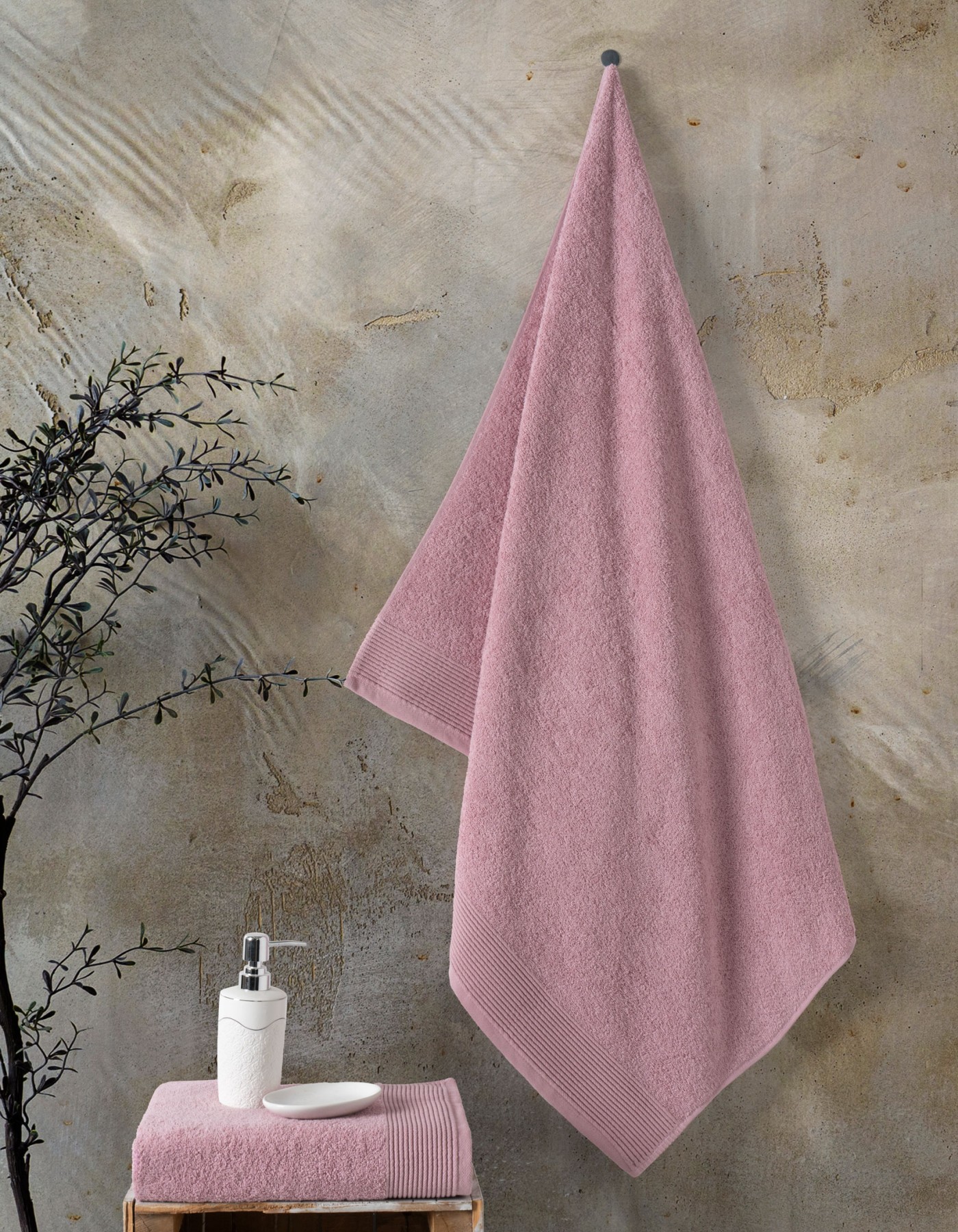 Varol Royal Serisi 2’li Havlu Seti – 50x90 & 90x150 cm, 500 gsm Premium