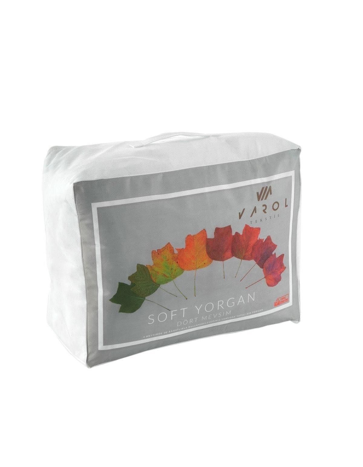 Varol Soft Dört Mevsim Çift Kişilik Yorgan 195x215cm