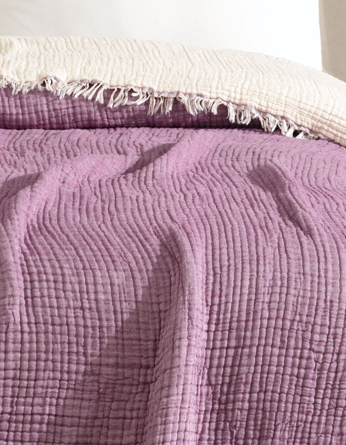 Varol Tek Kişilik 5 Katlı %100 Pamuk Müslin Yatak Örtüsü