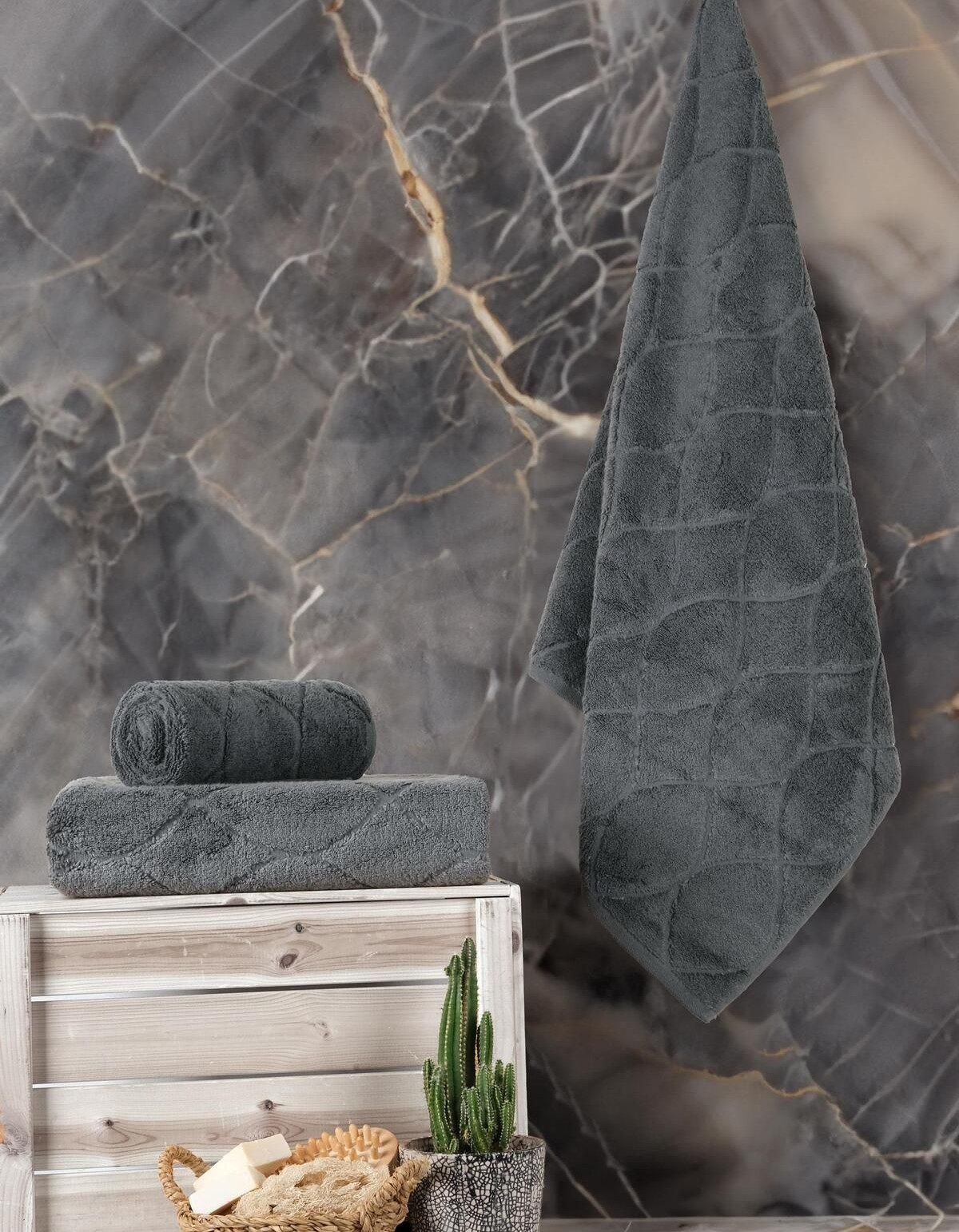 Varol Voli Micro Cotton Banyo Havlusu 90x150cm